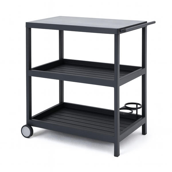 1.Rolling Cart with Wine Racks (Part A)