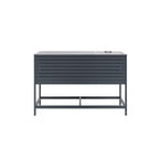 Outdoor Kitchen Cabinet Set with Built-In Ice Bin and Detachable Bar Cart Trolley