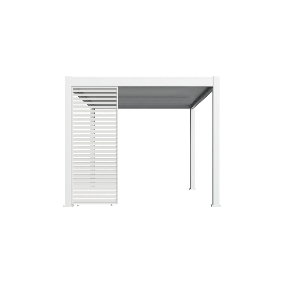 Aluminum Louvered Horizontal Wall