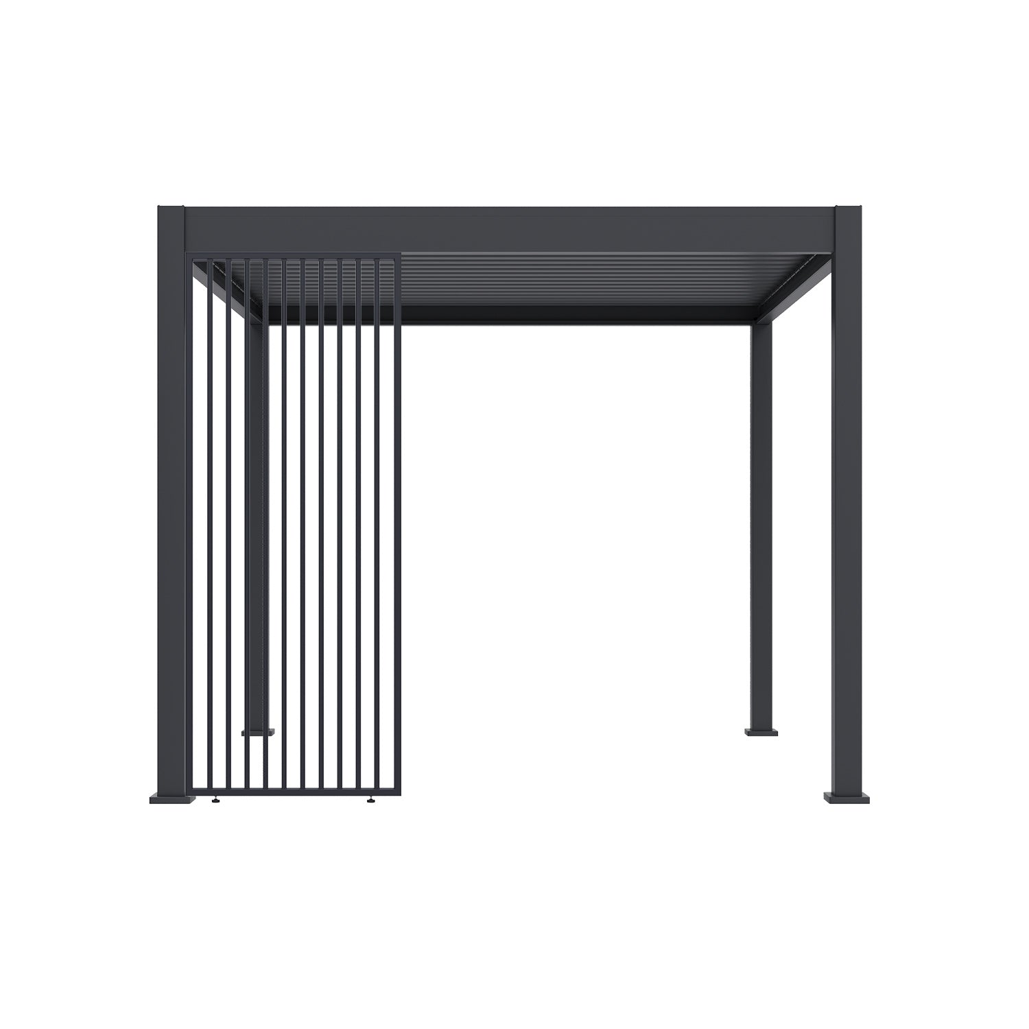 ALUMINUM SLAT VERTICAL WALL