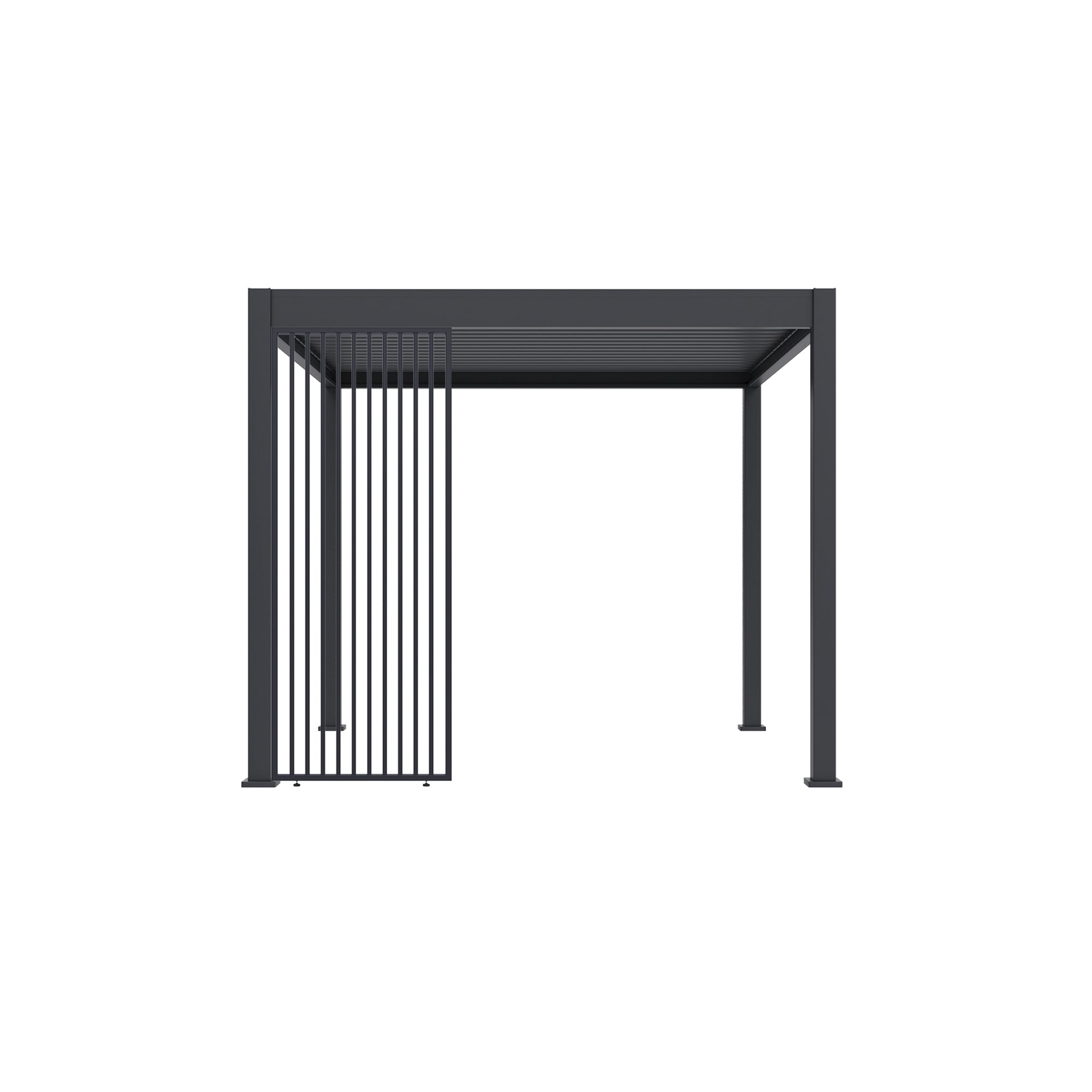 ALUMINUM SLAT VERTICAL WALL