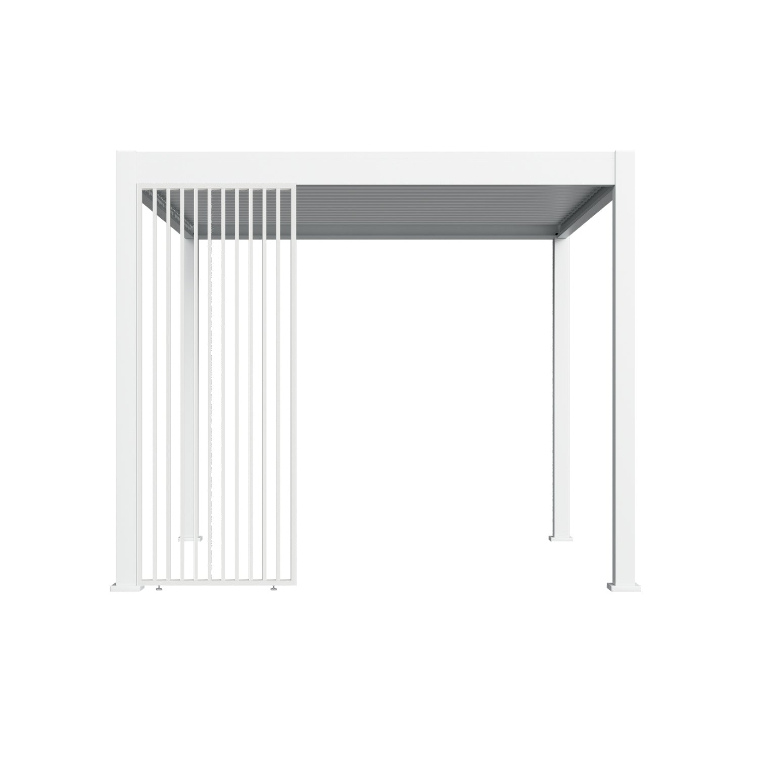 ALUMINUM SLAT VERTICAL WALL