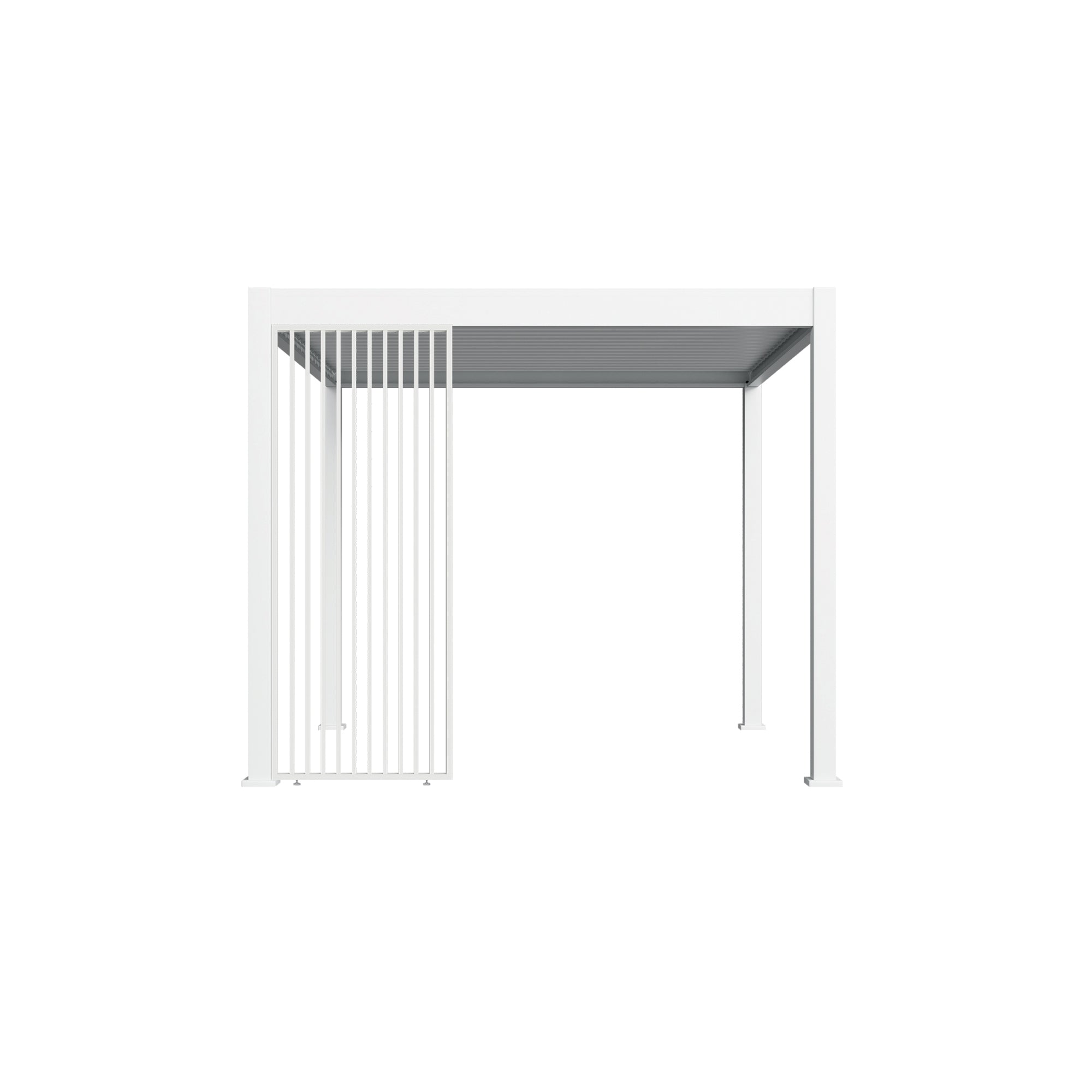 Aluminum Vertical Slat Wall