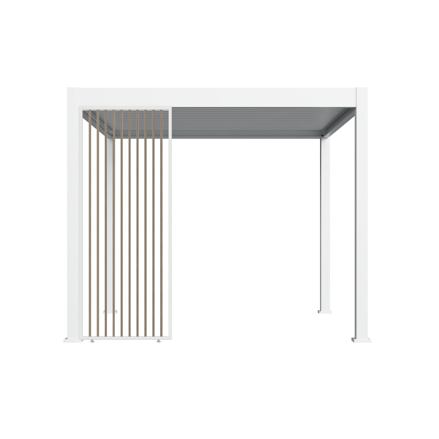 ALUMINUM SLAT VERTICAL WALL