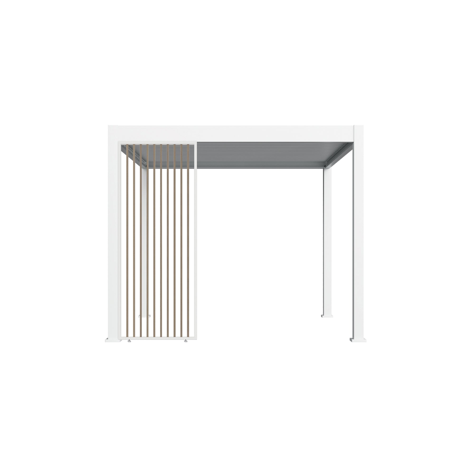 Aluminum Vertical Slat Wall