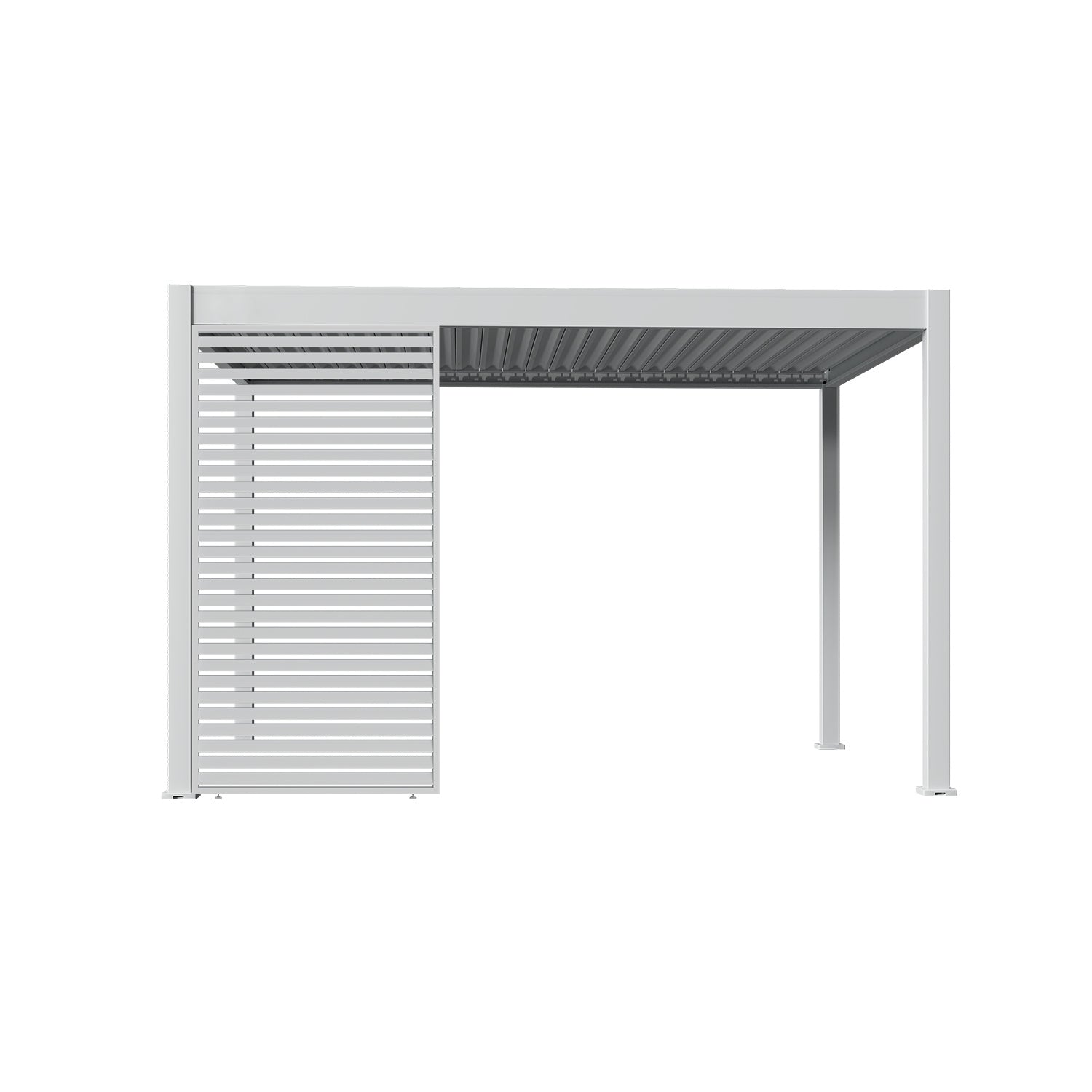 Aluminum Horizontal Slat Wall