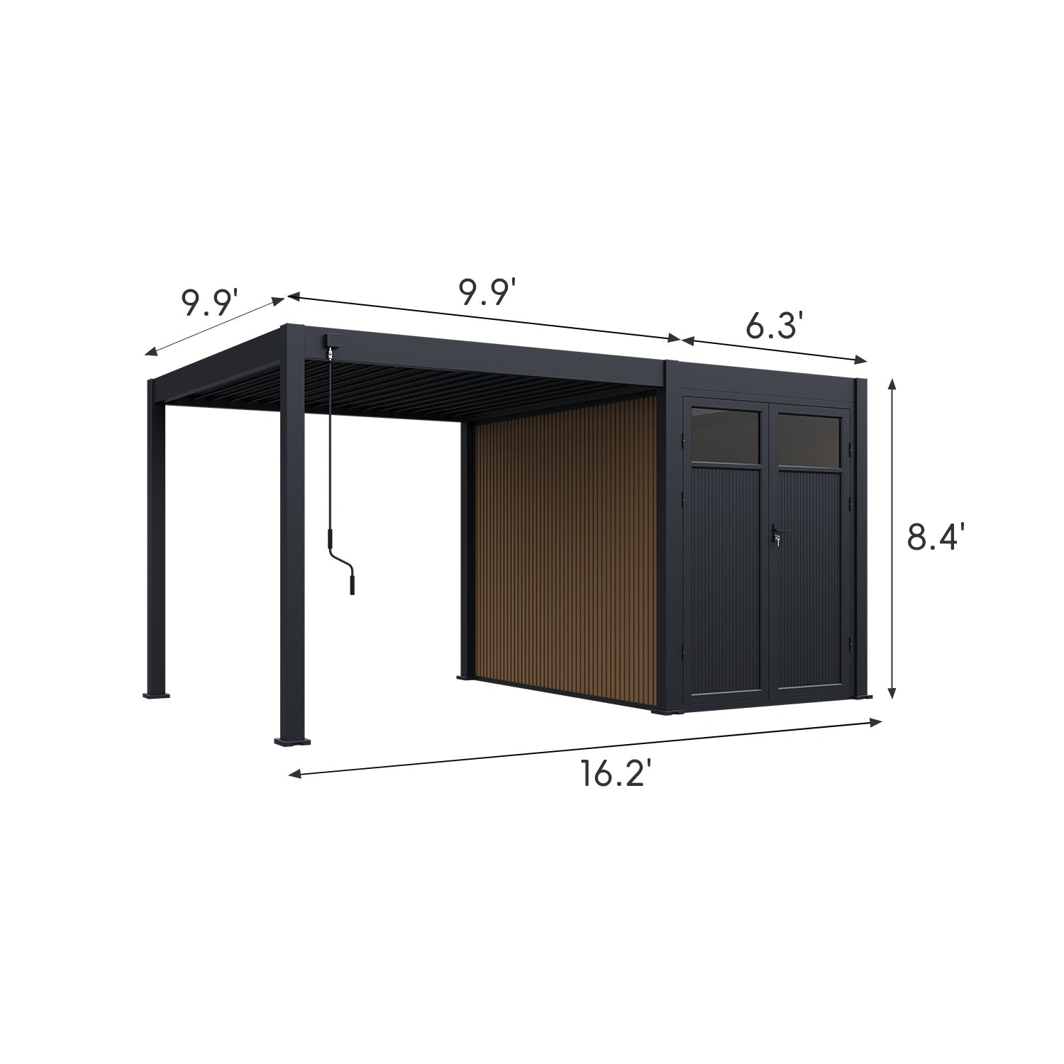 PERGOLA+SHED