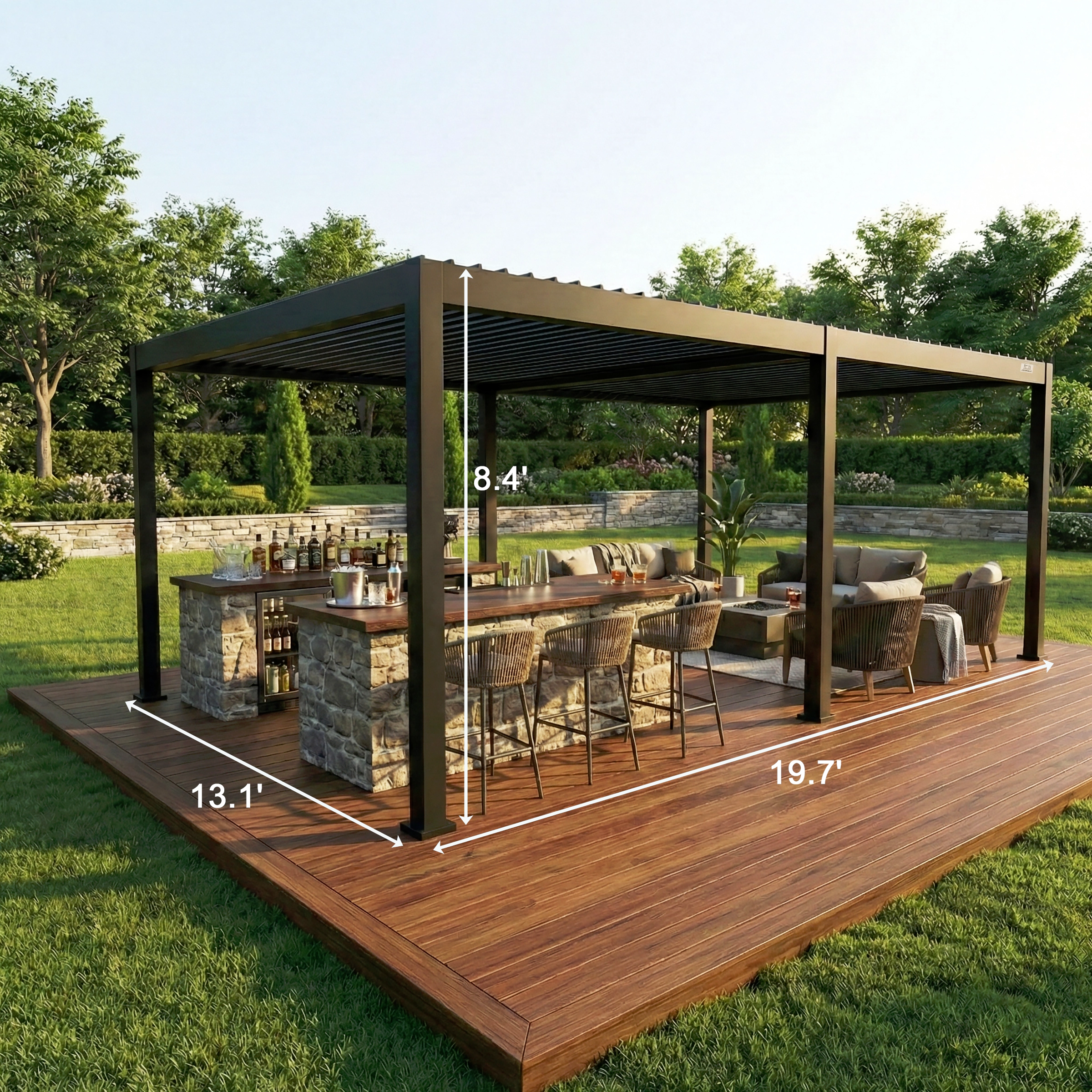 Aluminum Pergola – APP Series