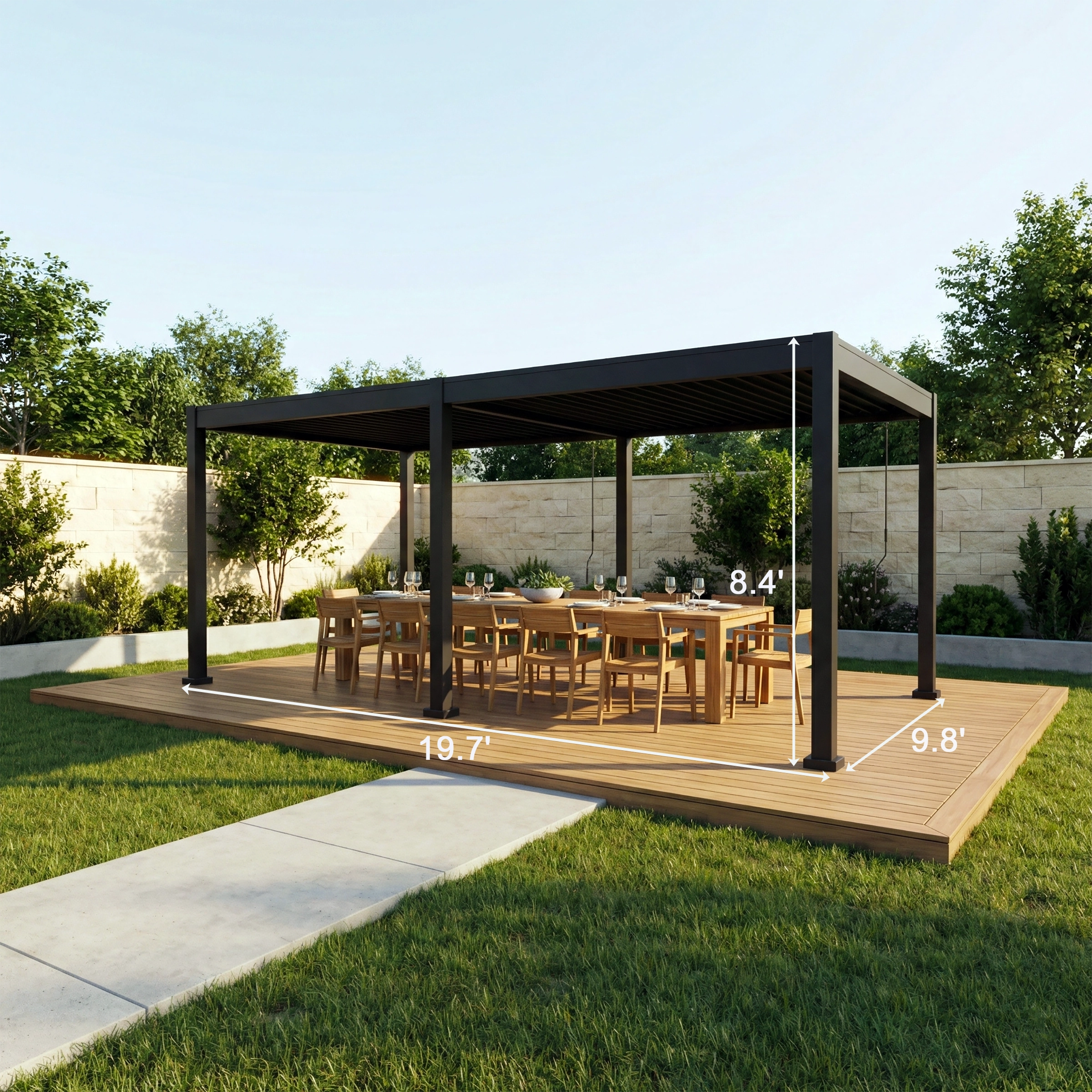 Aluminum Pergola - APS Series