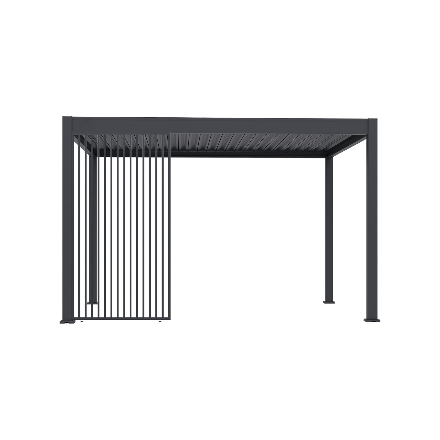 ALUMINUM SLAT VERTICAL WALL