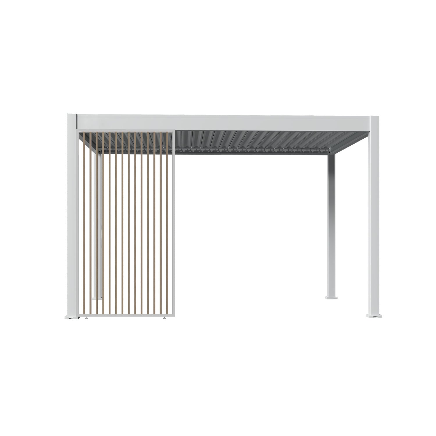 Aluminum Vertical Slat Wall