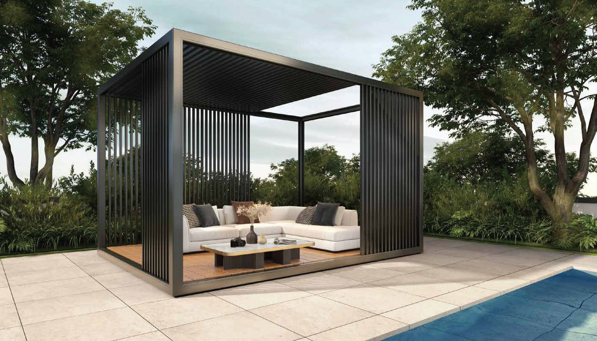 Aluminum Vertical Slat Wall