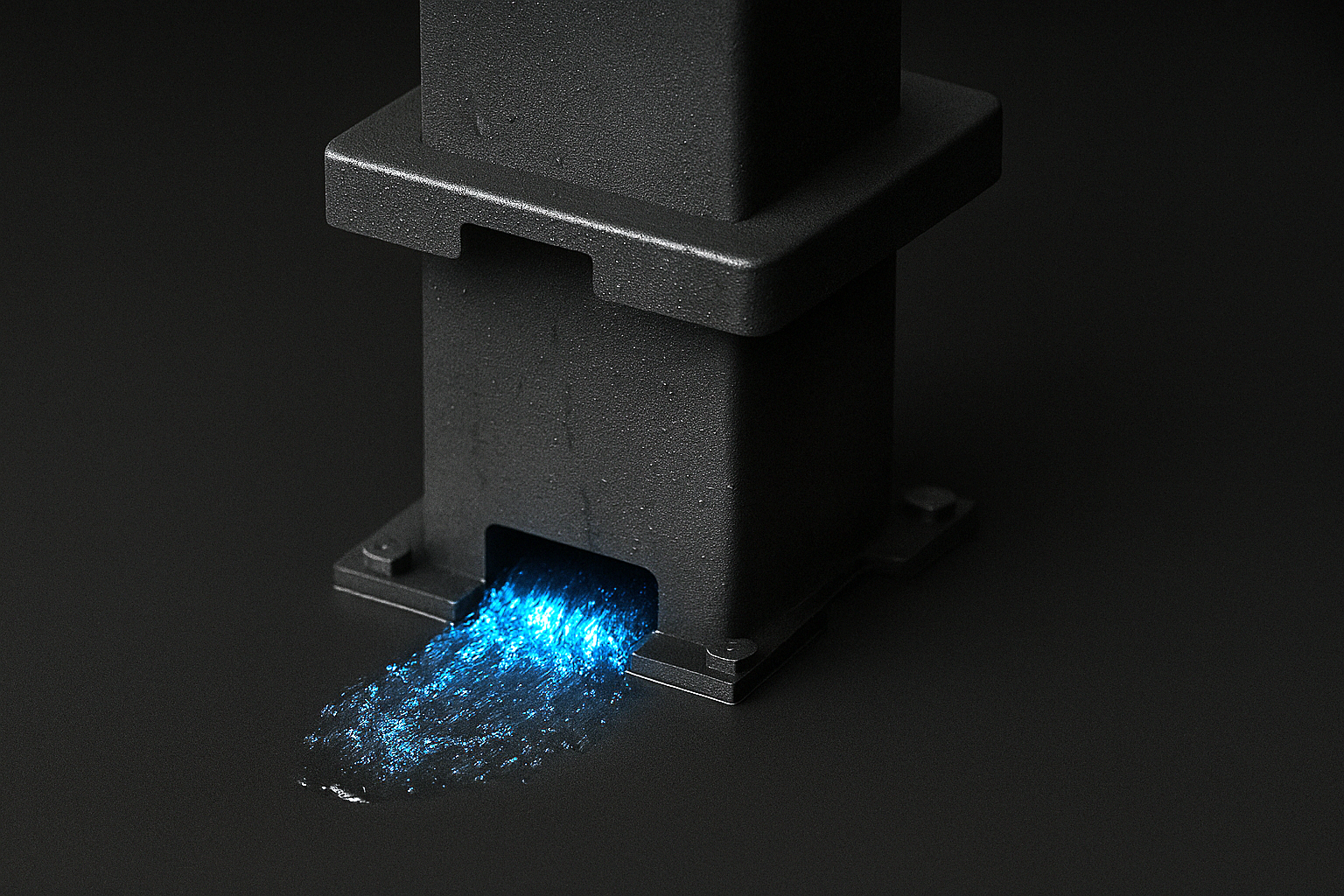 Clean discharge system